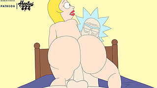 Rick and Morty Gets Ride Francine