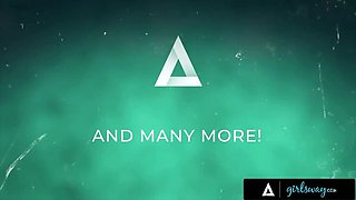 Goth Lina Smalls & August Skye Lesbian Threesome with MILF Penny Barber - Squirting, Big Tits, Rough Fingering Sex