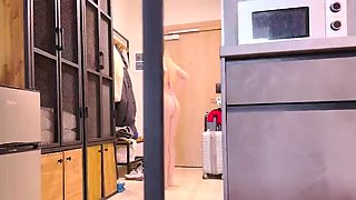 18-Year-Old Russian Babe in Swimsuit Gives Deep Throat Blowjob & Swallows Cum - Big Tits, POV, Homemade