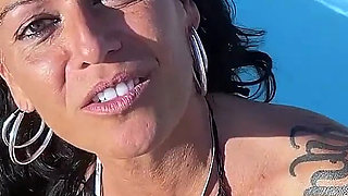 Busty Divorced 40-year-old Bangs Unexperienced Young Guy. Lola Storm, Amateur Sex on Pepeporn