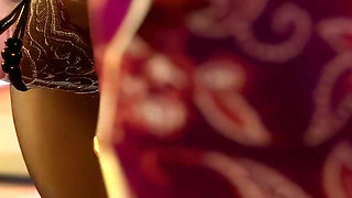 3D BBW Sexy Mature Queen Teasing the Young Big Cock to Fuck Her Wet Pussy