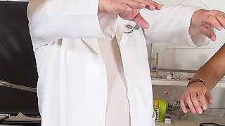 Medical Exam of Sexy College Student Juliia