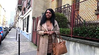 French Ebony Chubby Haneul Threesome Dp