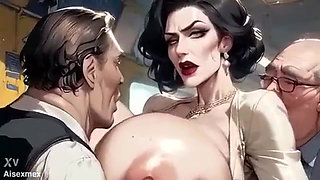 Stepsister Fuck and Orgasm - Big Ass and White Tits, Anal Sex at Home   Virtual Sex