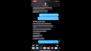 Hotwife Cheats on Hubby with Sexting & Monster Cock