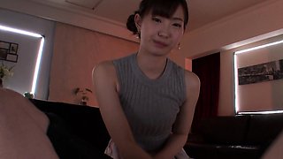 Asian Girl Blowjobs Outdoors POV