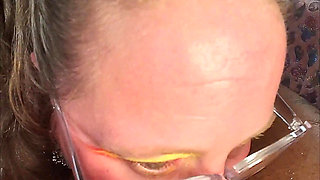 Throat Goblin Ep - 94 Roommate Performs Messy Sloppy Oral Deep Throat Blowjob for Throatpie