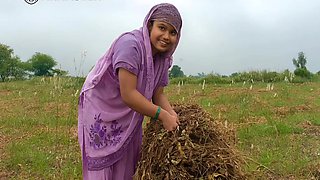 Pakistani Woman Working In Stepbrothers Romantic Farm By -snapchat143