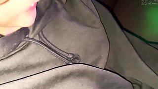 Asian fetish slut is stripped and fingered