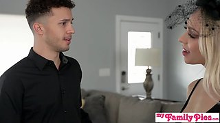 Demanding Stepsis Braylin Bailey Turns Funeral Apparel into Seduction Trap