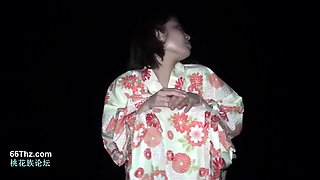 Fetish lesbo fingered outdoors