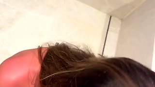 Arikytsya Gets Standing Fuck After Blow In Bathroom