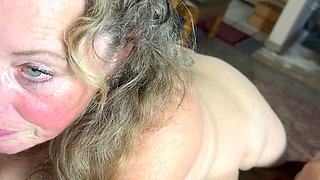 Green Eyed Wife Sucks, Rides, Takes Nut Down Throat