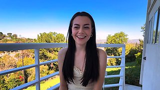 Selena Love - Petite Selena Love Gets Fucked In The Woods -