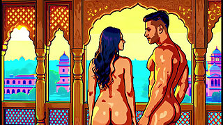 A nude date in India between a young woman and a man ends up having sex in Jaipur's Pink Heart