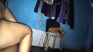 Desi Hot Chubby House Wife and Husband Fucking Hard Doggy Style and Cum Facials