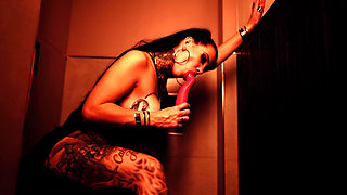 Dildo only in the toilet