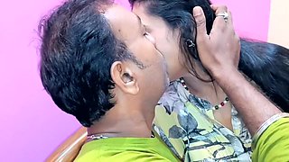 Teacher And Students 18+ Stepfather Pussy Fucking While Student 18+ Not Present At Home