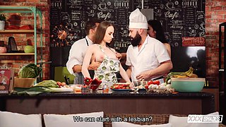 Angel Rush's Steamy Kitchen Affair Fuels Wild Passion