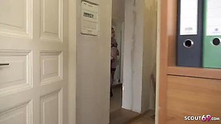 German Scout Fucks Russian Teen Aura Sin's Round Ass - Hard Anal Casting with Big Cock