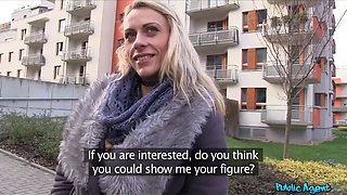 I warm my Big Dick inside her warm wet vulva - public agent