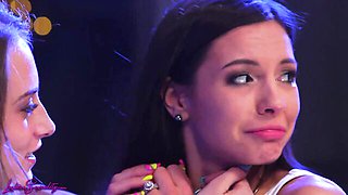 Magnificent Milana Ricci and Kyler Quinn at lesbian scene