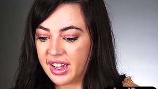 Petite MILF masturbates with a vibrator