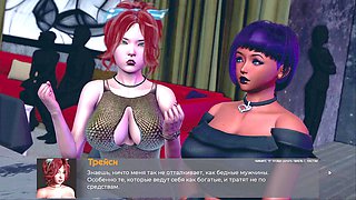 3D animated fun with an Asian slut in wild adult games