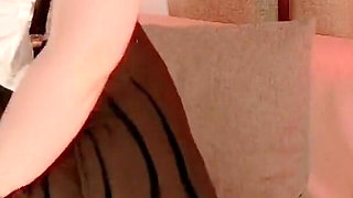 Your Girlfriend Dances and Seduces You in That Anime-style Schoolgirl Uniform