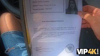 Vip4k. her debts are past due, but her vagina isn't