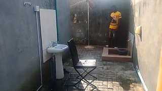 Behind The Scenes: Mature African MILF with Huge Ass Takes BBC Doggystyle