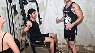 Me and My Stepbrother Went to the Gym Just to Fuck the Hot Instructor