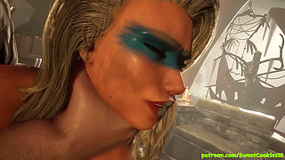 Viking Fucking a Busty Bombshell Hard