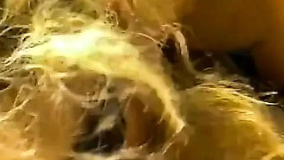 Ginni Lewis outdoor gangbang granny fucked hard on the floor