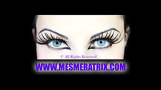 Femdom chick starts to walk around on his body