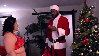 Karla Lane - Karla Receives a Big Black Xmas Gift