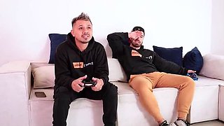 Hot Colombian MILF Foursome Halloween - Big Tits Amateur Doggy Style Fucking in Spanish