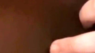 Stroking Sucking His Big Black Cock Making Him Moan and Groan