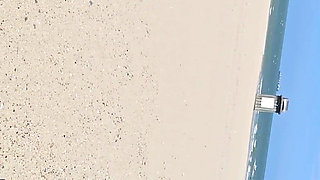 Sometimes I Need to Release Myself Peeing in the Sand at the Beach