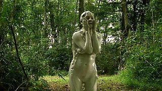 Small titted amateur girl with a magic wand