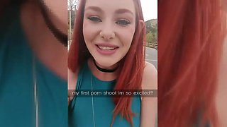 horny little ginger gets fucked hard and rough