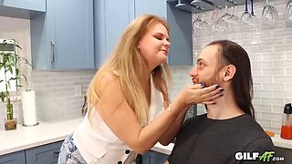 Busty Micky Lynn Bounces Wildly on Thick Cock in Reverse Cowgirl After GilfAFs F