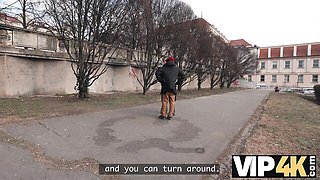 Lovely floozy at natural tits sex