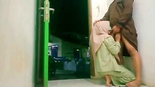 Hot Village Widow Blows Neighbor While Husband is Away - Amateur Homemade Hijab Sex