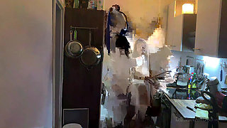 Kitchen Fisting Frenzy - Mature Sluts Stretched Wide Open