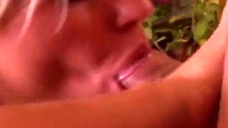 Blond girl hard anal German