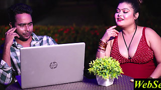 Indian Loan office Fucks Beautiful Wife! Husband debt