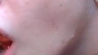 Skinny Brunette Stretched Wide in Wild Gangbang Fisting Frenzy