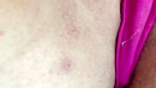 Amateur striptease and Solo masturbation