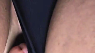 Stranger Slides Cock Under Her Short Dress and Creampies Her Pussy Hard on Crowded Bus - Risky Public Fuck